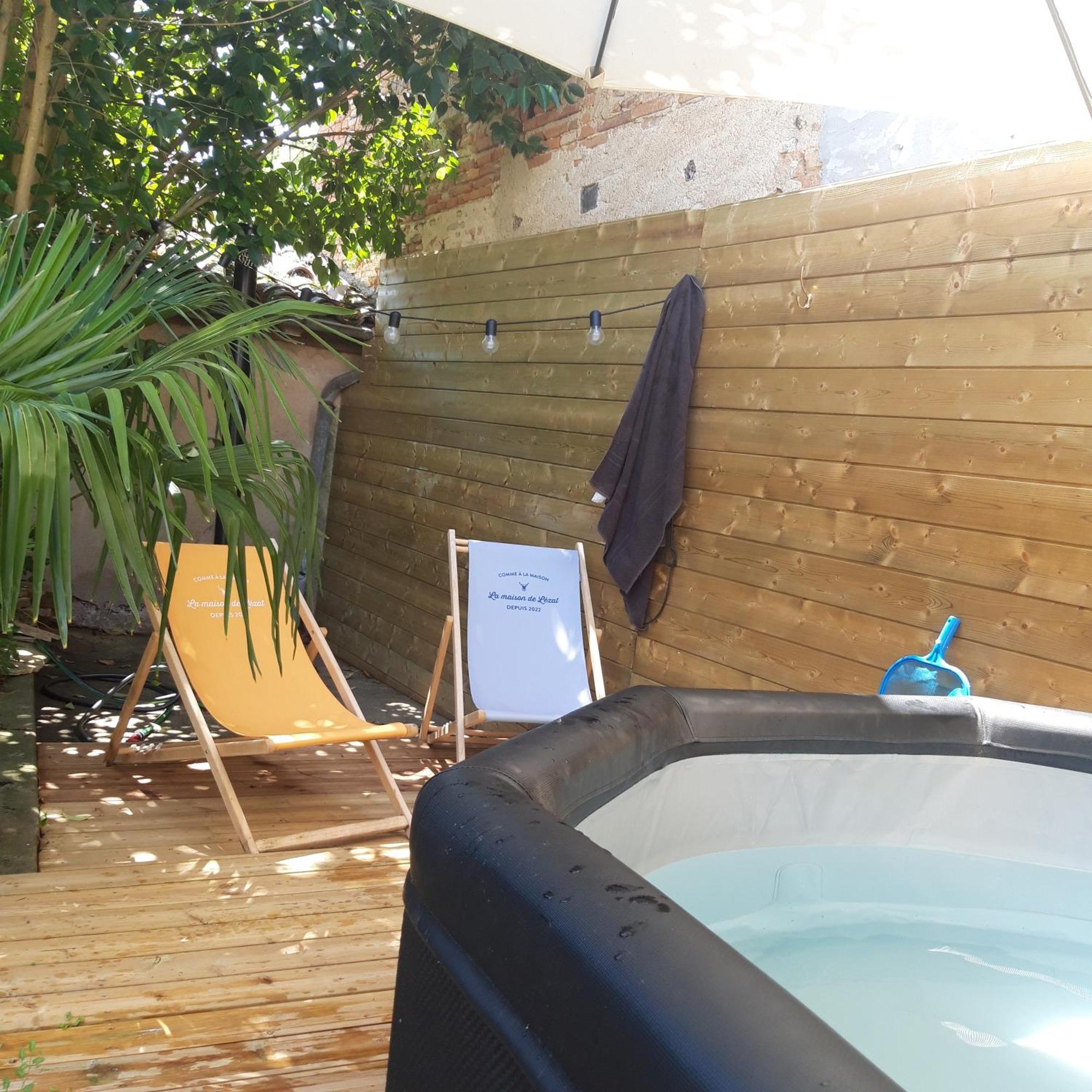 La Chambre Bleue Lezat-sur-Leze Exterior foto